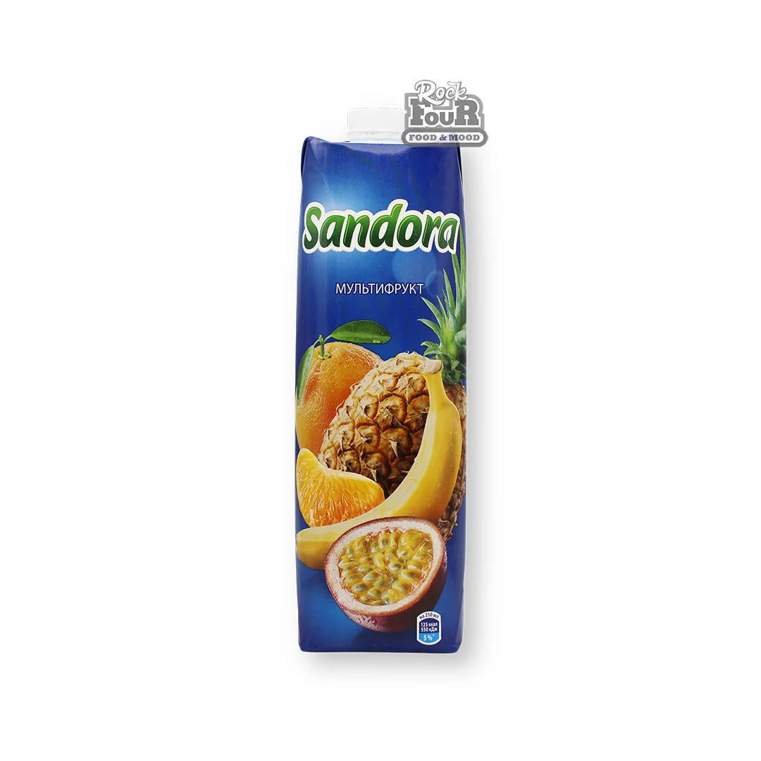 Նեկտար «Sandora» մուլտիմրգային, պտղամսով 970մլ